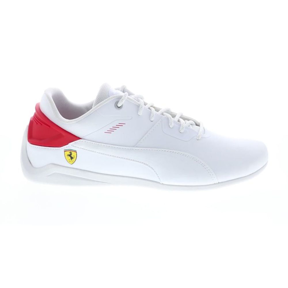 Puma Mens Scuderia Ferrari Drift Cat Delta White Shoes (NWT)
